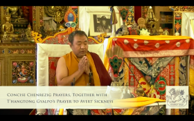 Prayers for The Pandemic (Video) & Sad News from Chagdud Gonpa Tibet